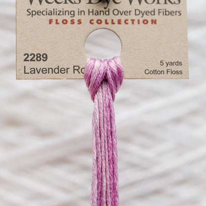 2289 Lavender Rose - Weeks Dye Works 6-Strand Floss