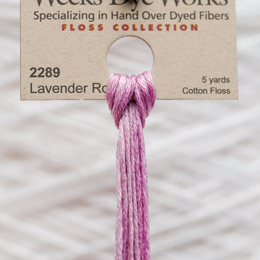 2289 Lavender Rose - Weeks Dye Works 6-Strand Floss