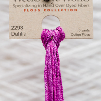 2293 Dahlia - Weeks Dye Works 6-Strand Floss