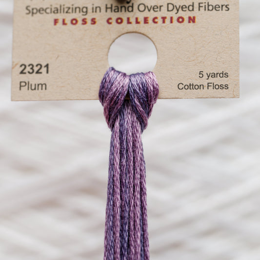 2321 Plum - Weeks Dye Works 6-Strand Floss