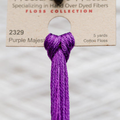 2329 Purple Majesty - Weeks Dye Works 6-Strand Floss