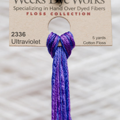 2336 Ultraviolet - Weeks Dye Works 6-Strand Floss