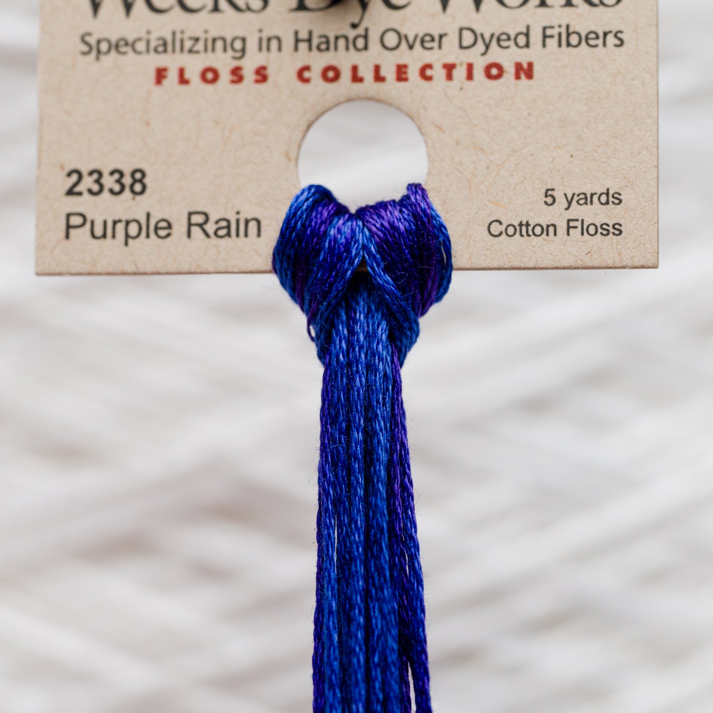 2338 Purple Rain - Weeks Dye Works 6-Strand Floss