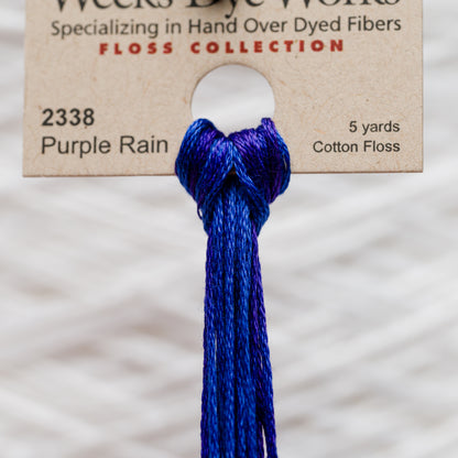 2338 Purple Rain - Weeks Dye Works 6-Strand Floss