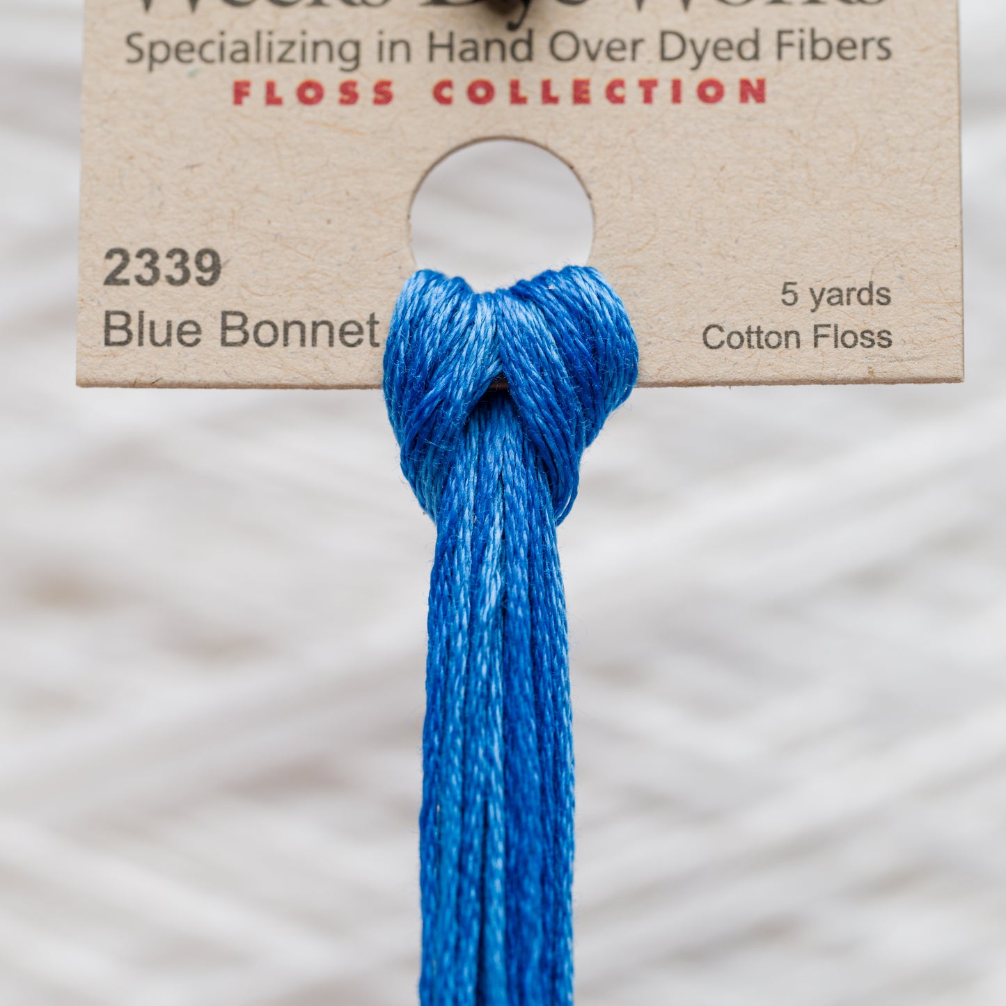 2339 Blue Bonnet - Weeks Dye Works 6-Strand Floss