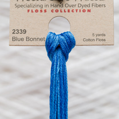 2339 Blue Bonnet - Weeks Dye Works 6-Strand Floss
