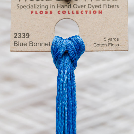 2339 Blue Bonnet - Weeks Dye Works 6-Strand Floss