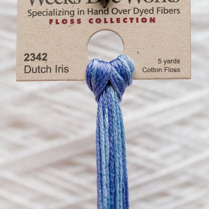 2342 Dutch Iris - Weeks Dye Works 6-Strand Floss