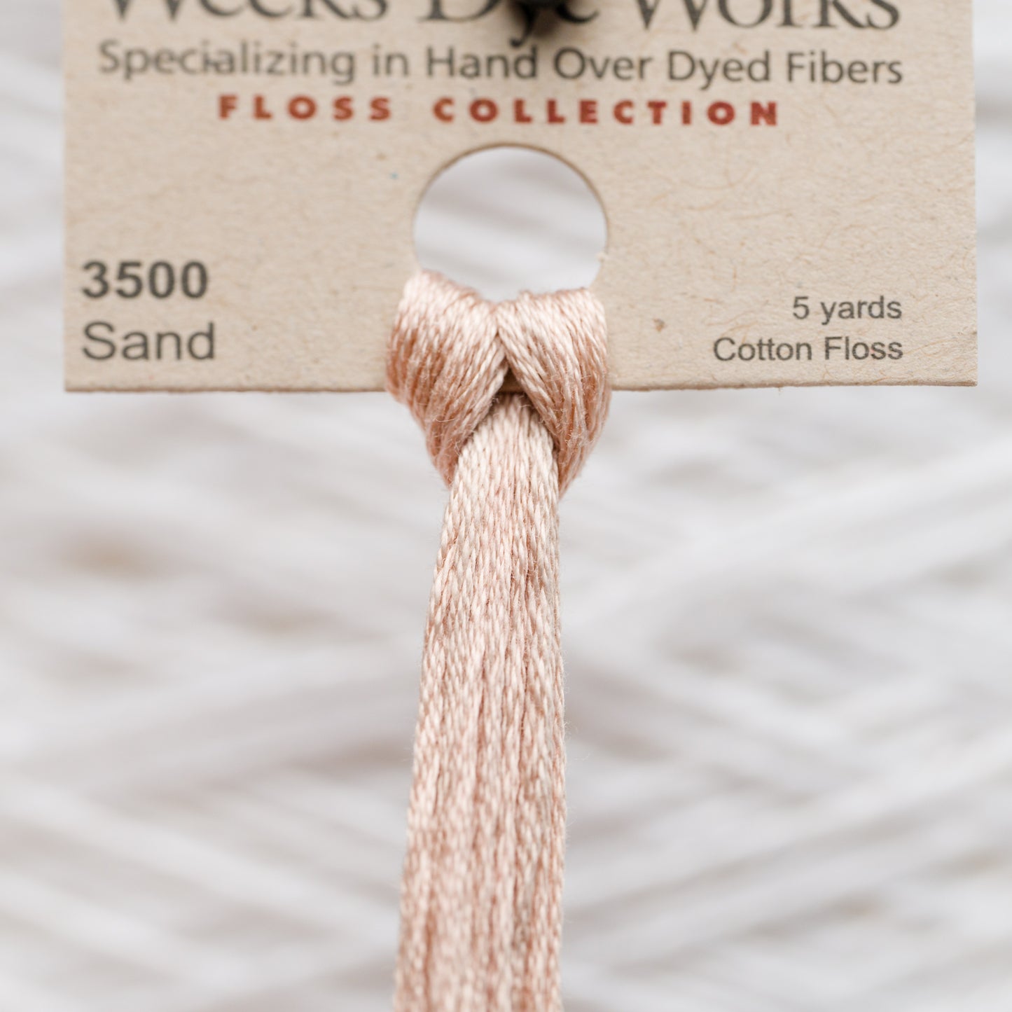 3500 Sand - Weeks Dye Works 6-Strand Floss