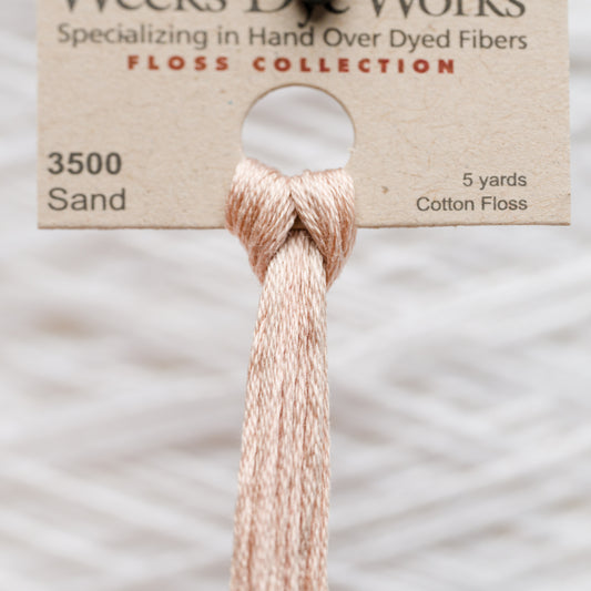 3500 Sand - Weeks Dye Works 6-Strand Floss