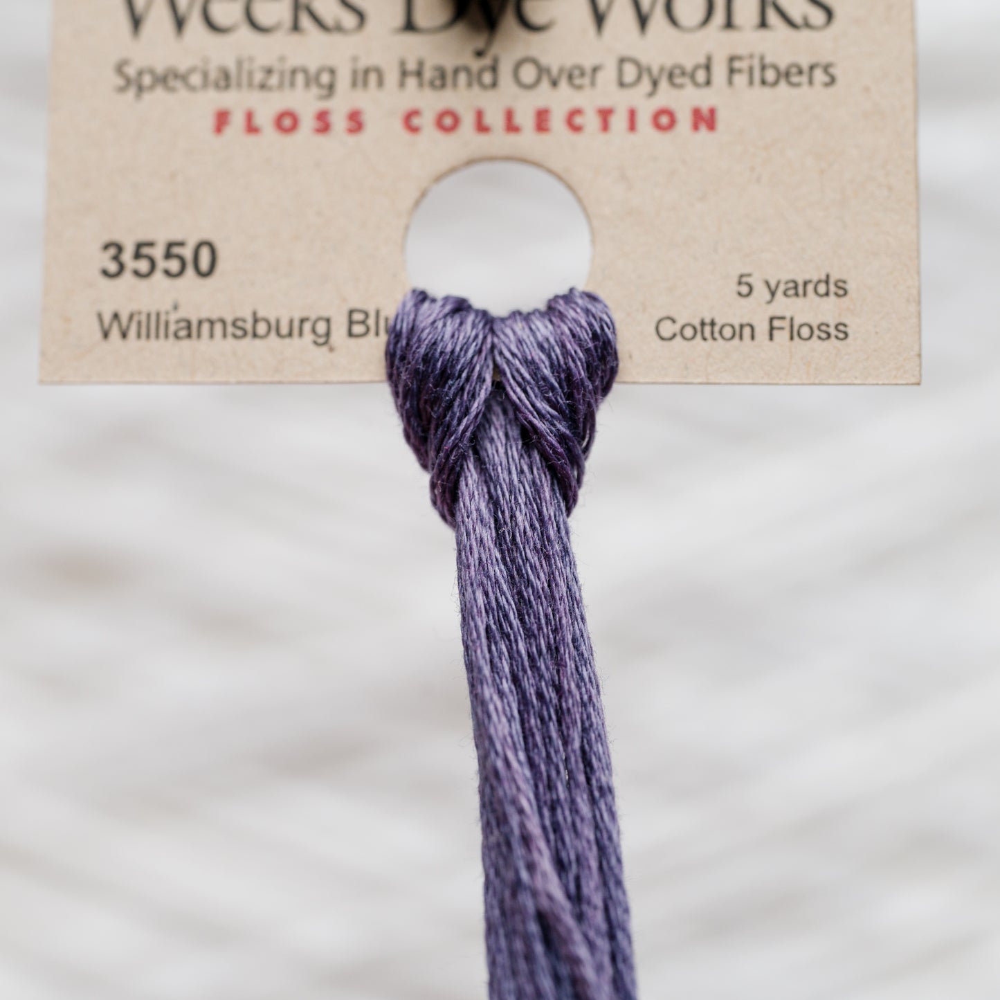 3550 Willamsburg Blue  - Weeks Dye Works 6-Strand Floss