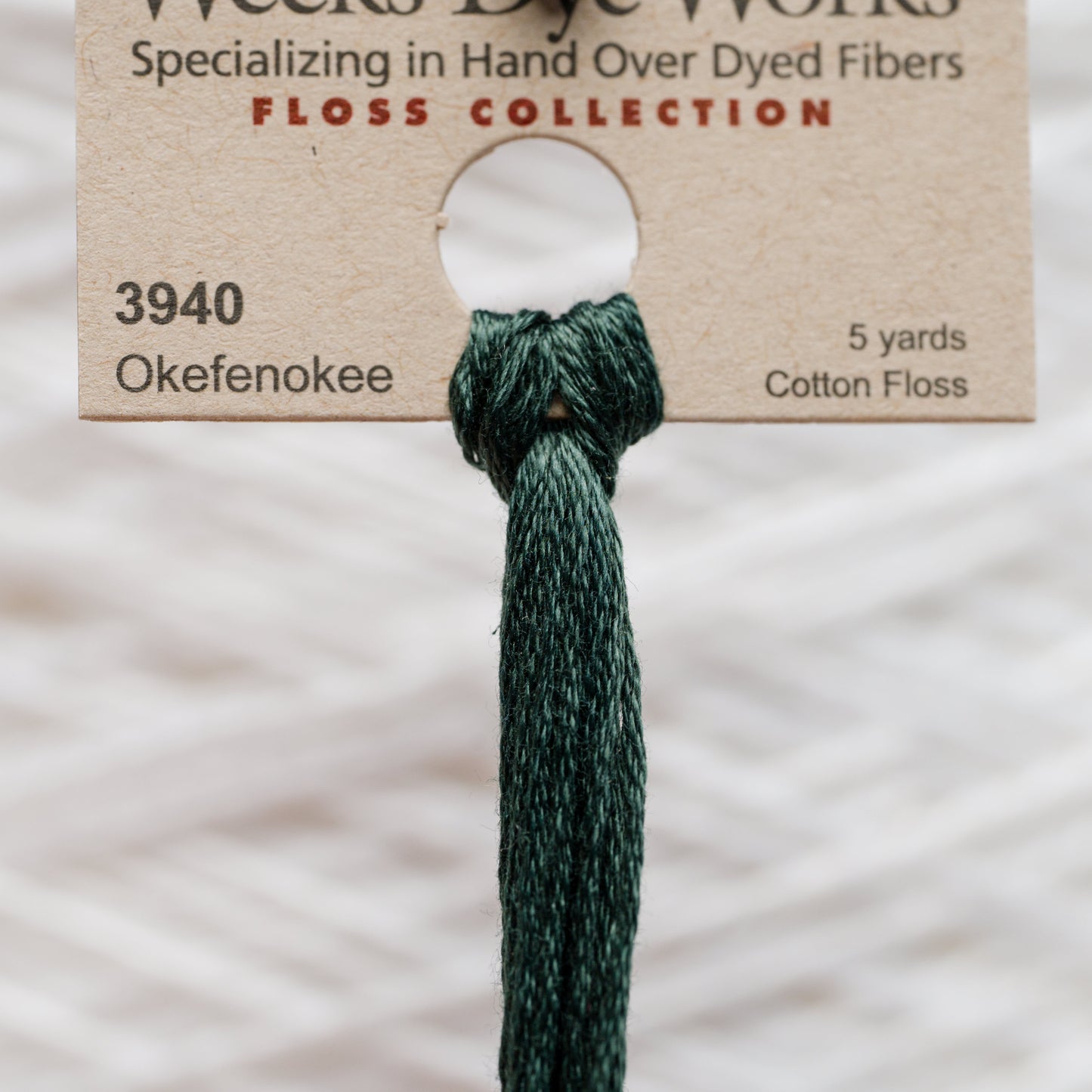 3940 Okefenokee - Weeks Dye Works 6-Strand Floss