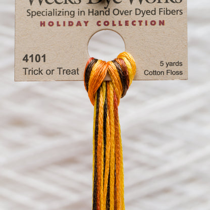 4101 Trick Or Treat - Weeks Dye Works 6-Strand Floss