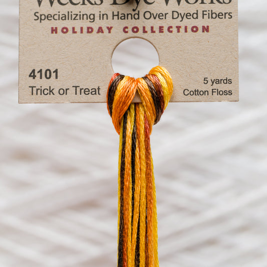 4101 Trick Or Treat - Weeks Dye Works 6-Strand Floss