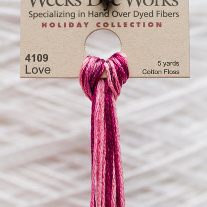 4109 Love - Weeks Dye Works 6-Strand Floss