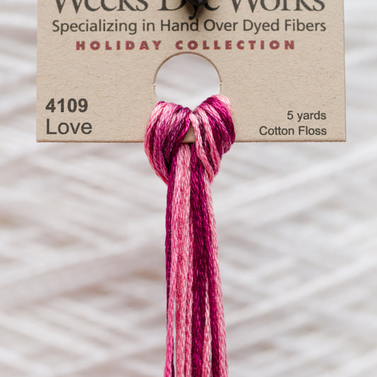 4109 Love - Weeks Dye Works 6-Strand Floss