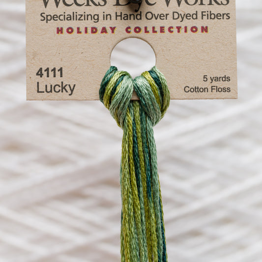 4111 Lucky - Weeks Dye Works 6-Strand Floss