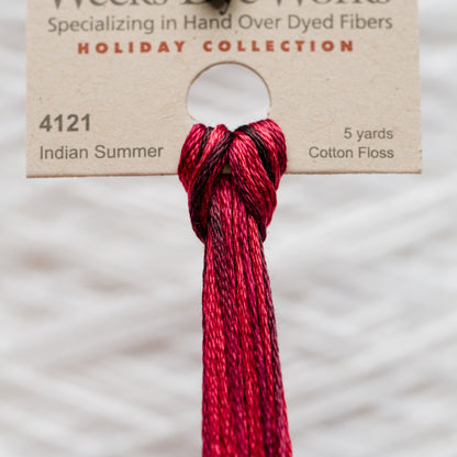 4121 Indian Summer - Weeks Dye Works 6-Strand Floss