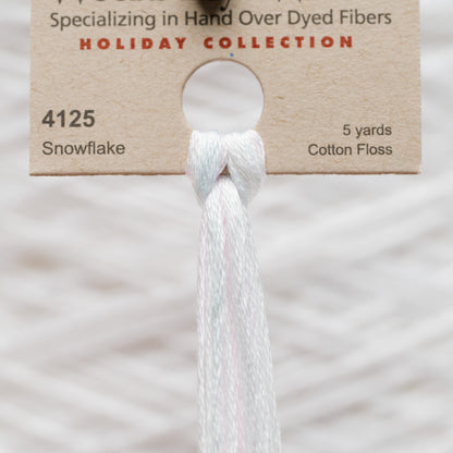 4125 Snowflake - Weeks Dye Works 6-Strand Floss