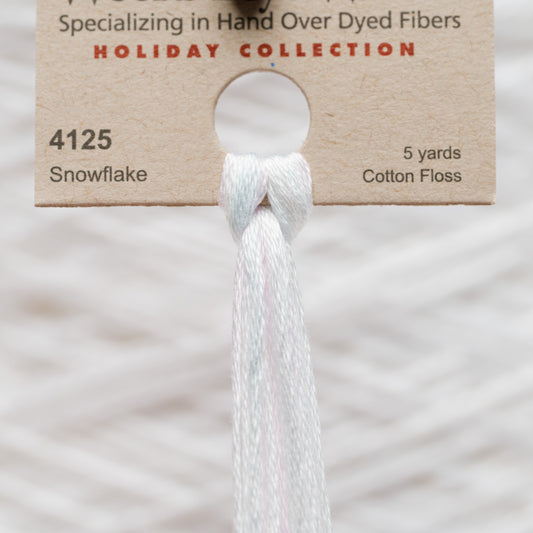 4125 Snowflake - Weeks Dye Works 6-Strand Floss