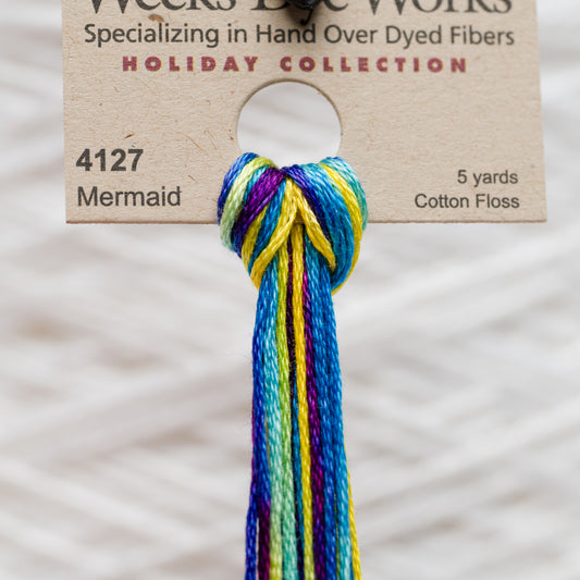 4127 Mermaid - Weeks Dye Works 6-Strand Floss