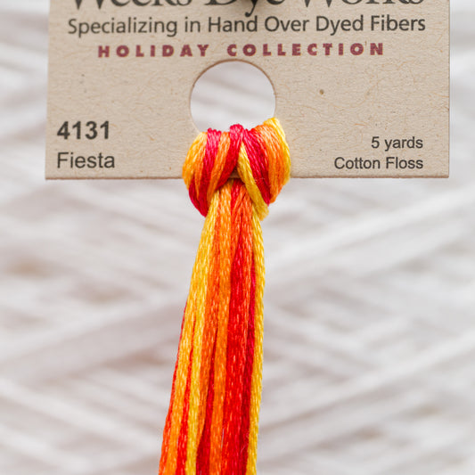 4131 Fiesta - Weeks Dye Works 6-Strand Floss