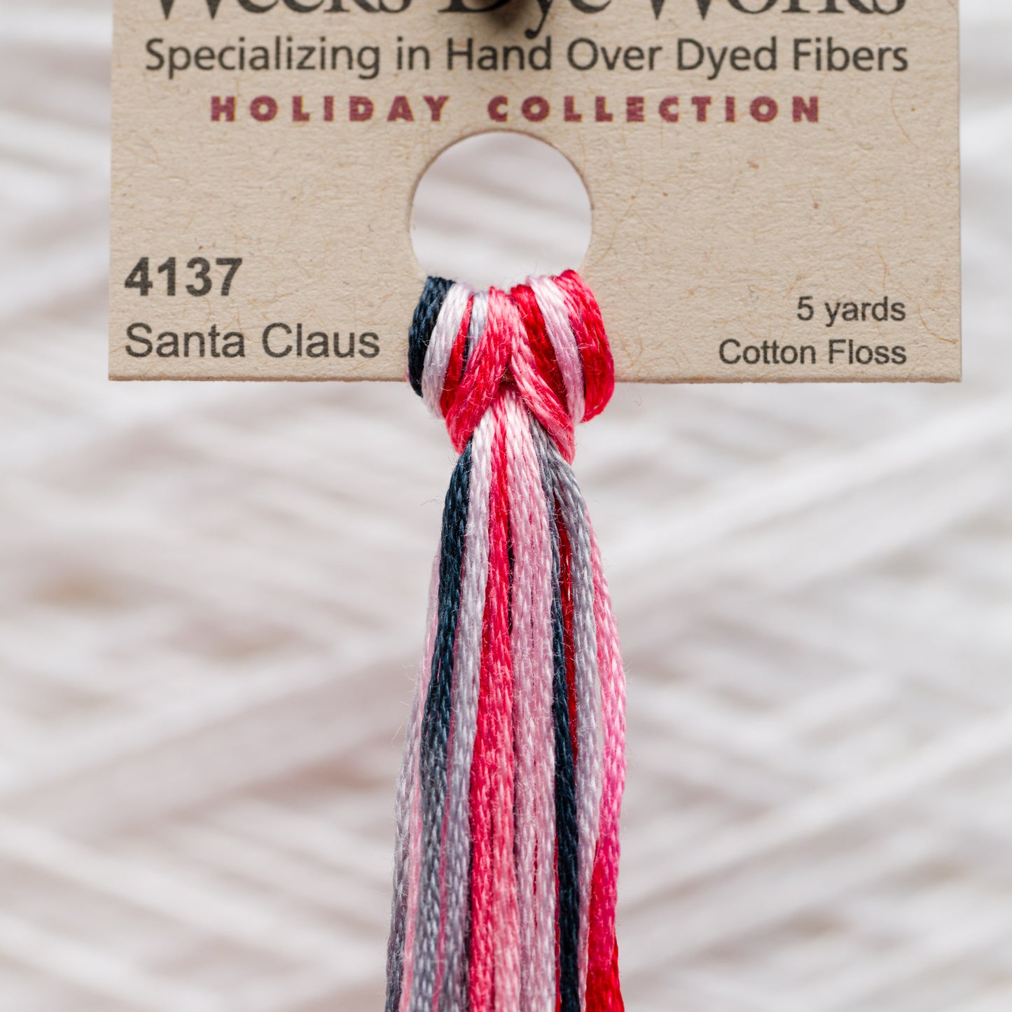4137 Santa Claus - Weeks Dye Works 6-Strand Floss