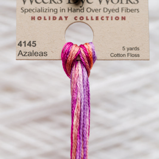 4145 Azaleas - Weeks Dye Works 6-Strand Floss