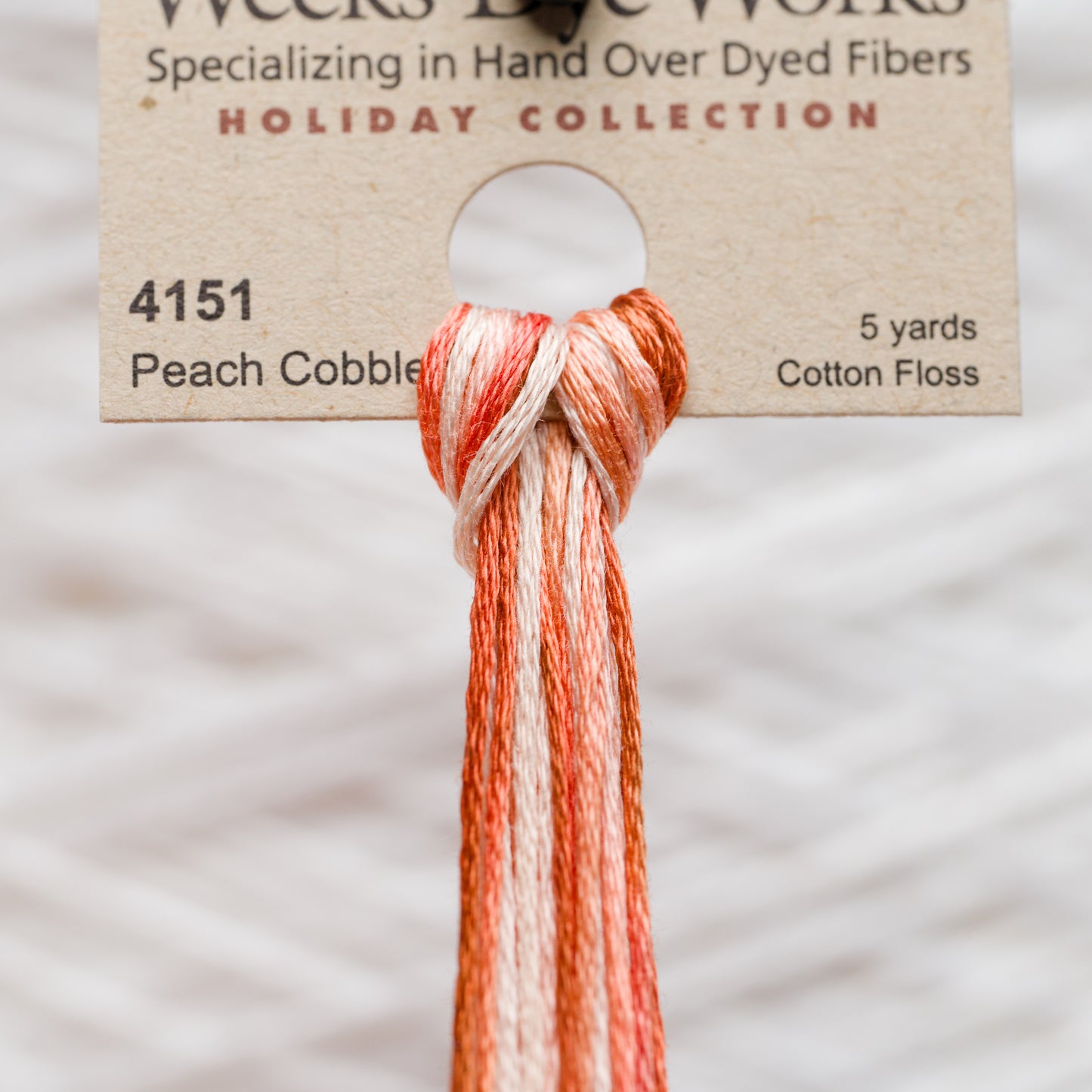 4151 Peach Cobbler - Weeks Dye Works 6-Strand Floss
