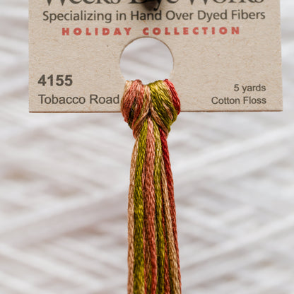 4155 Tobacco Road - Weeks Dye Works 6-Strand Floss