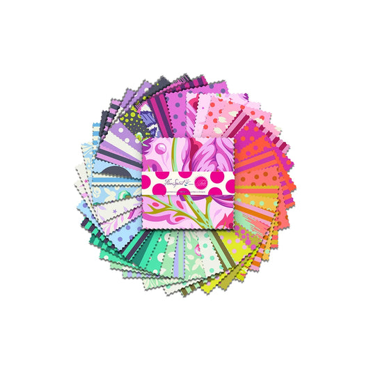 **PRÉCOMMANDE** Tula Pink - Down to Earth - Mini Charm 2,5"