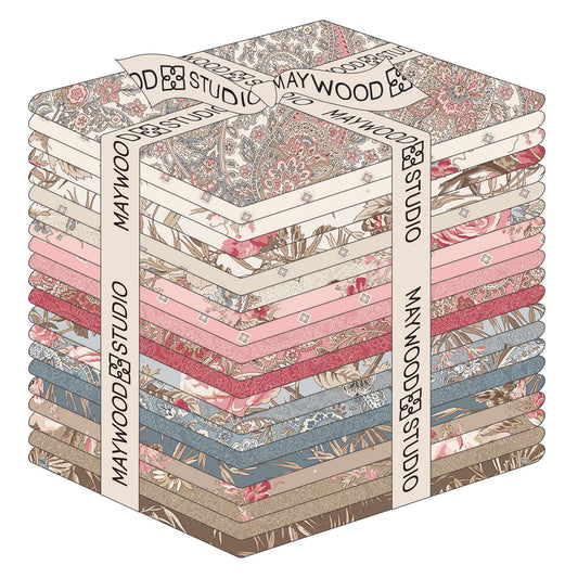 Meadow Blush - Fat Quarter Bundle 21pcs - Maywood Studios