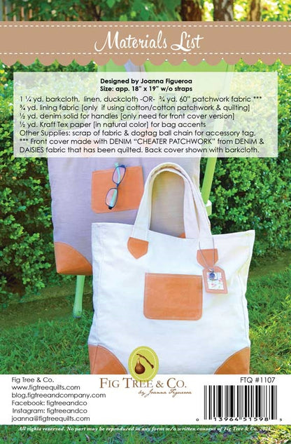 Bag Lady Pattern - Fig Tree & Co
