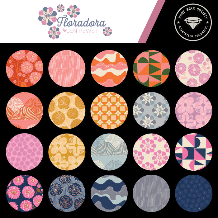 Floradora by Jen Hewett - Layer Cakes de 10 po - Ruby Star Society