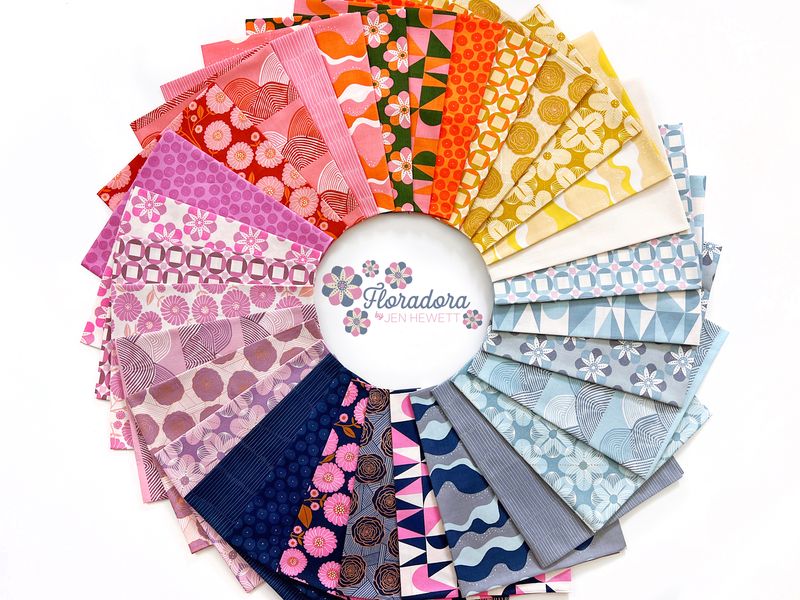 Floradora by Jen Hewett - Layer Cakes de 10 po - Ruby Star Society