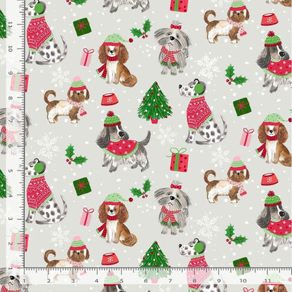 Christmas Cheer - Christmas Dogs - Timeless Treasures