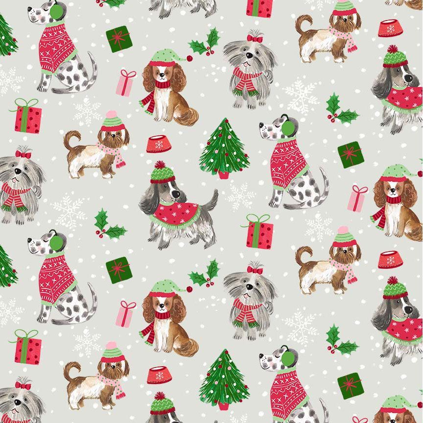 Christmas Cheer - Christmas Dogs - Timeless Treasures