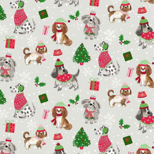 Christmas Cheer - Christmas Dogs - Timeless Treasures