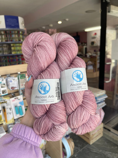 Dusty Rose - Socknado Fingering - Ancient Arts Yarns