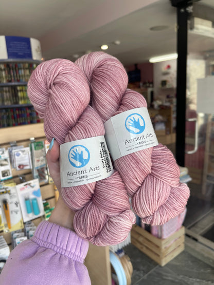 Dusty Rose - Socknado Fingering - Ancient Arts Yarns