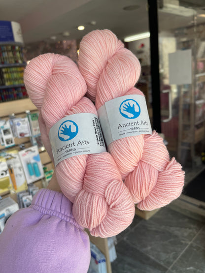 Kitten Nose Pink - Socknado Fingering - Ancient Arts Yarns
