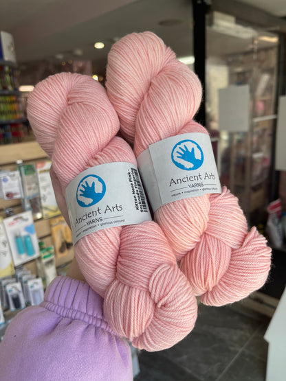 Kitten Nose Pink - Socknado Fingering - Ancient Arts Yarns