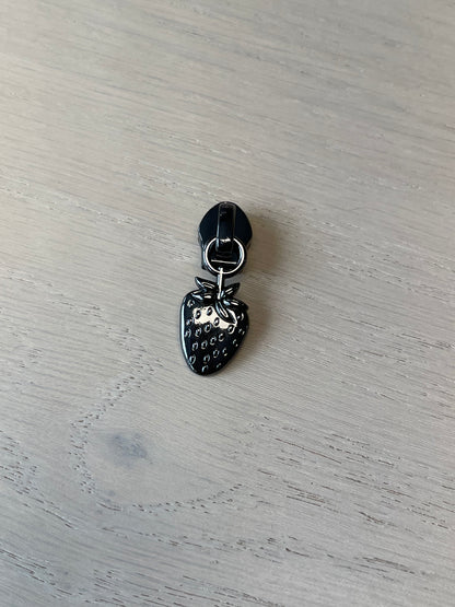 Strawberry Zipper Pulls - 5 Colors!! (#5 Zipper)