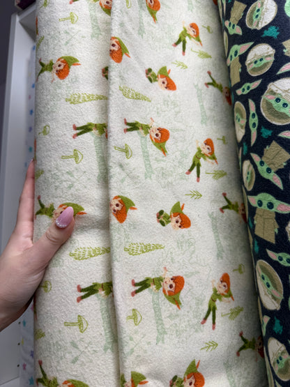 Flanelle de coton imprimée - EN SOLDE 4,99 $/MÈTRE