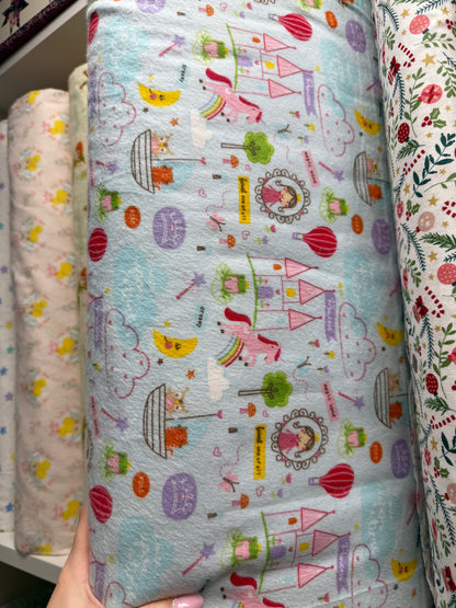 Flanelle de coton imprimée - EN SOLDE 4,99 $/MÈTRE