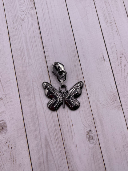 Tirette de fermeture Papillon et Abeille (fermetures éclair #5)