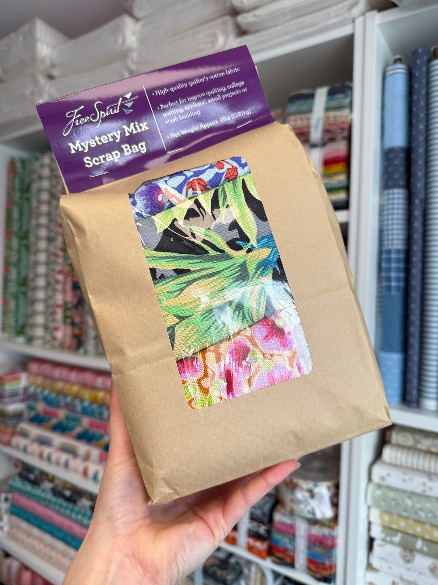 Free Spirit Mystery Mix Scrap Bag - 2lbs