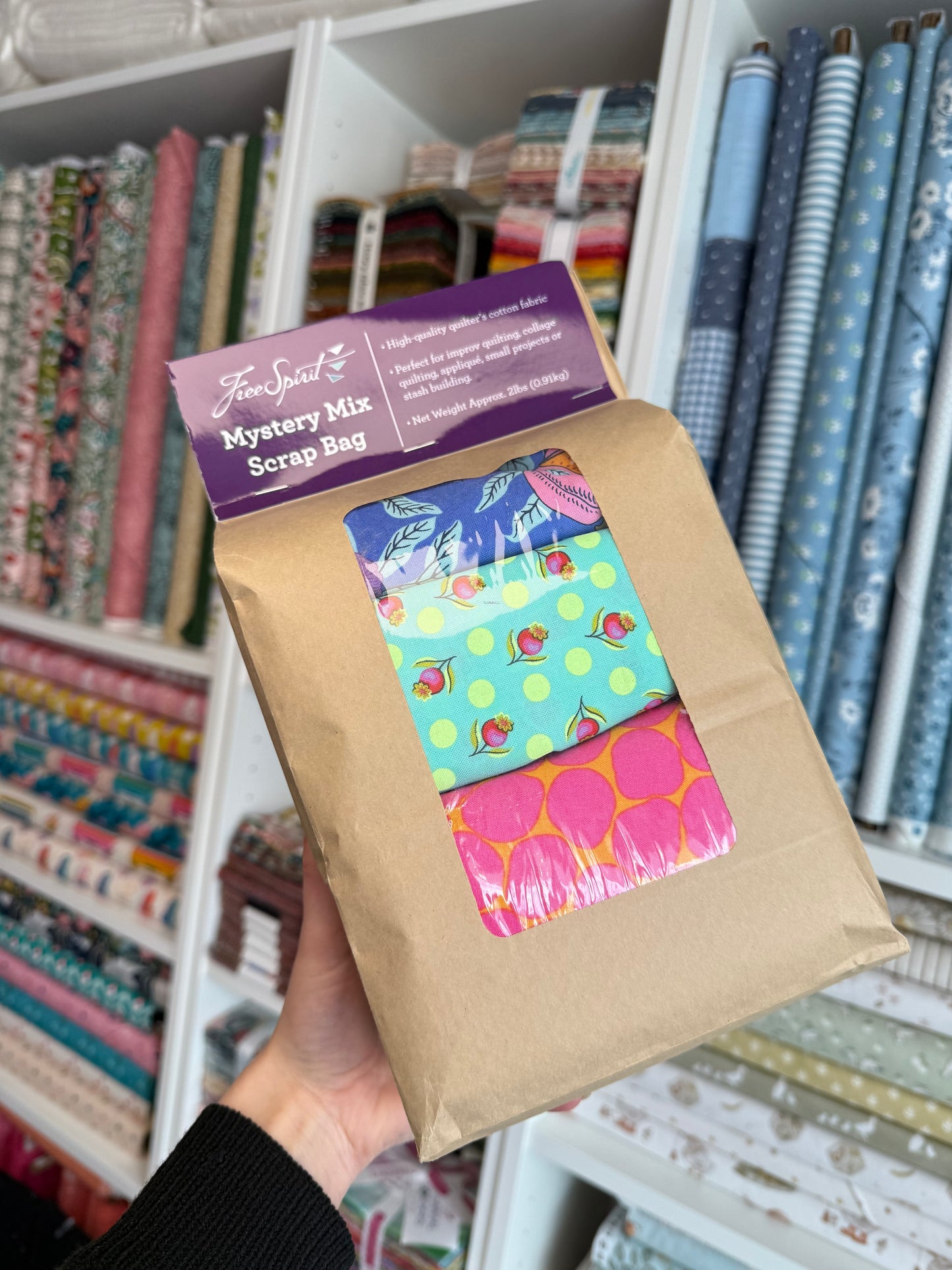 Free Spirit Mystery Mix Scrap Bag - 2lbs