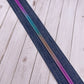 Denim - "Rainbow" Zipper Tape # 5 Zipper (1 Meter)