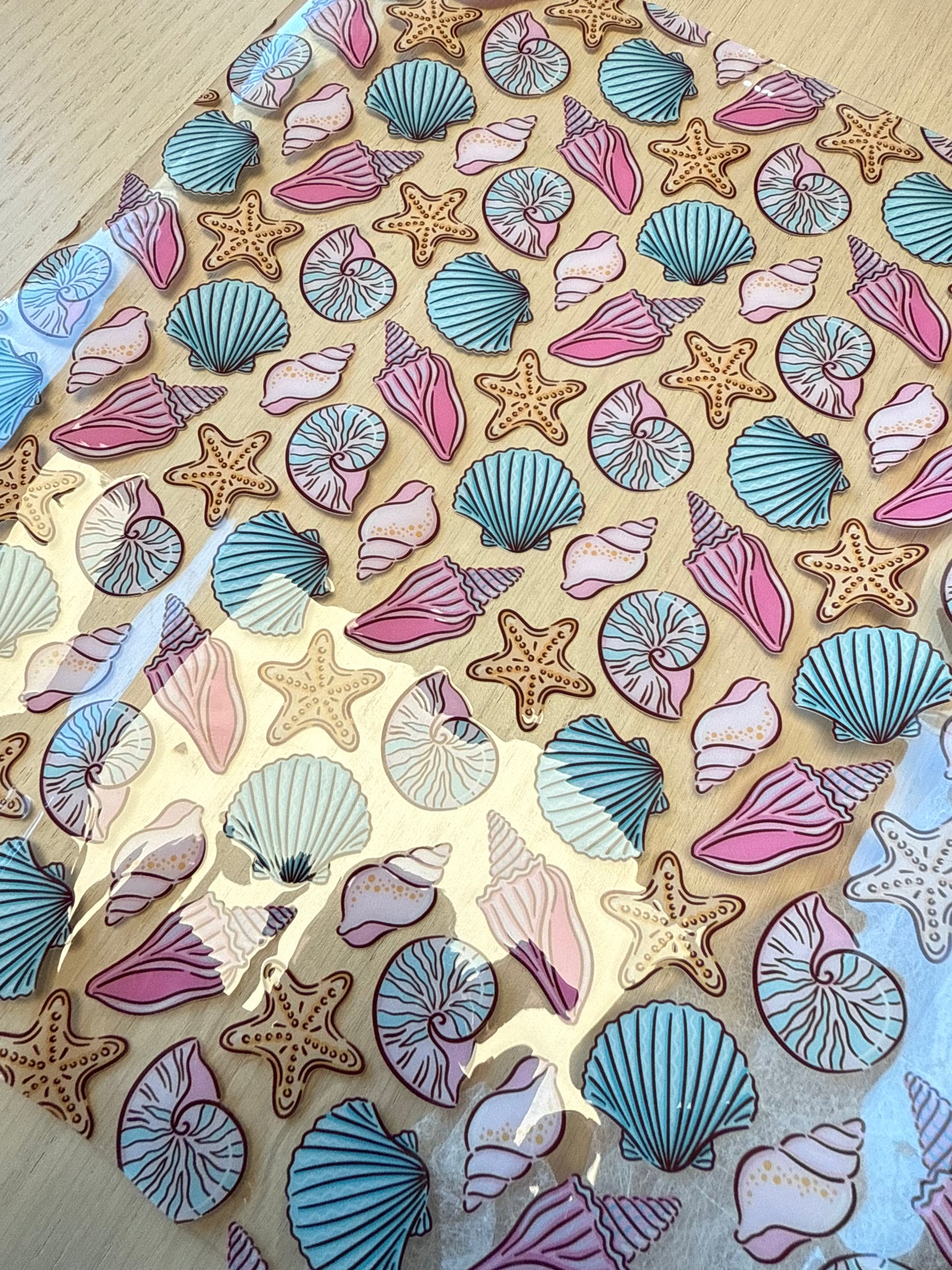 Coquillage - TPU Transparent 12"x 52"